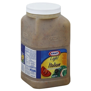 Kraft Reduced Fat Light Done Right Italian Dressing Bulk-1 Gallon-4/Case  MPN# 10021000643896 – Round Eye Supply