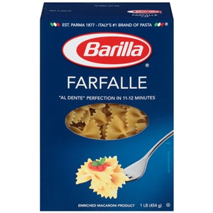 Barilla Farfalle Pasta - 16 oz