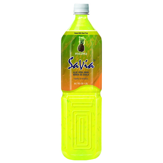 Savia Pineapple Aloe Vera Drink 12/1.5 Lt.