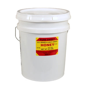 Commodity Light Amber Honey Bulk-60 lb.-1/Case