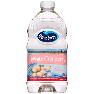 Ocean Spray White Cranberry Cocktail Juice-64 fl oz.-8/Case