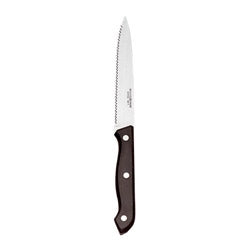 World Tableware Pointed Tip Steak Knife W/Black Bakelite Handle 9.25"-12 Each