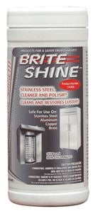 Brite Shine Wipes, 40 per Container