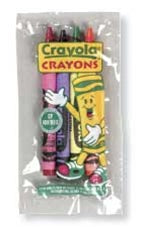 Crayola Crayon Bulk 4 Color Cello-4 Count-360/Case