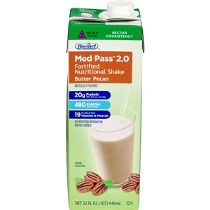 Med Pass Med.Pass 2.0 Butter Pecan-32 oz.-12/Case