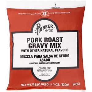 Pioneer Pork Roast Gravy Mix-11.3 oz.-6/Case