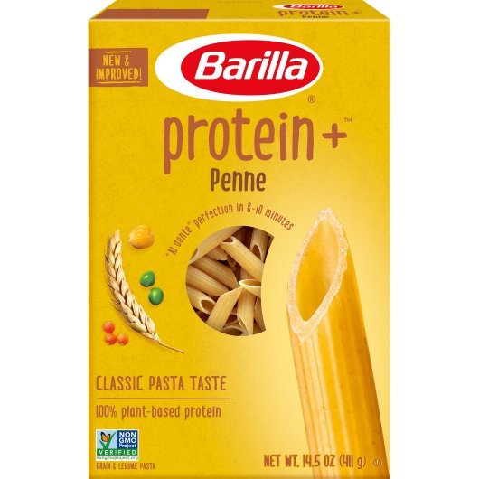 Barilla Protein Plus Penne Pasta-14.5 oz.-12/Case