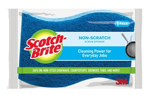 Scotch Brite Non-Scratch Scrub Sponge-1 Count-12/Case