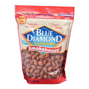 Blue Diamond Almonds Smokehouse-16 oz.-6/Case