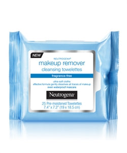 Neutrogena Makeup Remover Cleansing Towelettes Fragrance-Free-25 Count-6/Case