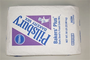 Pillsbury Devil's Food Cake Mix-50 lb.-1/Case