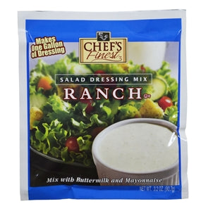 Chef's Finest Dry Ranch Mix Dressing Mix 18/3.2 Oz.