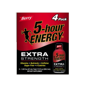 5-Hour Energy Extra Strength Berry-7.72 fl oz.s-12/Case