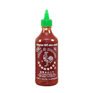 Huy Fong Chili Sriracha Bottle-17 oz.-12/Case