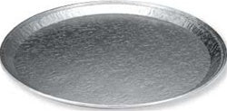 Handi-Foil 18 Inch Embossed Round Serving Tray-25 Each-1/Case