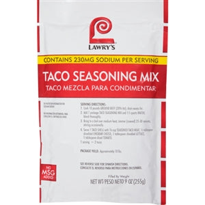 Lawry's 5.7 oz. Chili Seasoning Mix - 6/Case