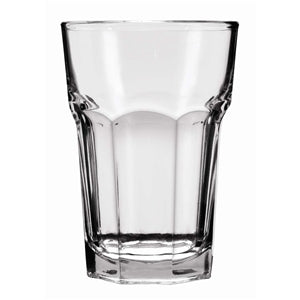 Anchor Hocking 14.5 oz. New Orleans Rim Tempered Iced Tea Glass-36 Each-1/Case