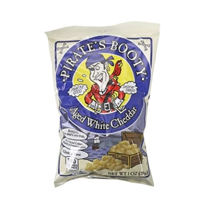 Pirate's Booty Aged White Cheddar With Peg Hole-1 oz.-12/Case