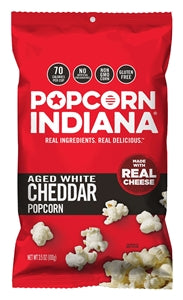 Popcorn Indiana White Cheddar-3.5 oz.-6/Case