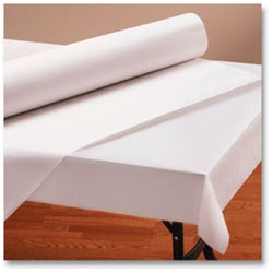 Hoffmaster Hoffmaster Bright White Paper Roll Table Cover-1 Each-1/Case