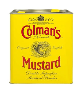 Colman's Dry Mustard Powder-2 Kilogram-1/Box-1/Case