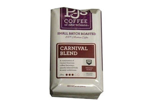 Pj's Coffee Of New Orleans Carnival Blend Ground Coffee-12 oz.-6/Case