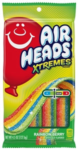 Airheads Rainbow Berry Xtremes-4.5 oz.-12/Case MPN# 67090 – Round 