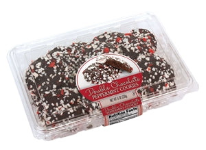 Cookies United Double Chocolate Peppermint Cookies-8 oz.-16/Case