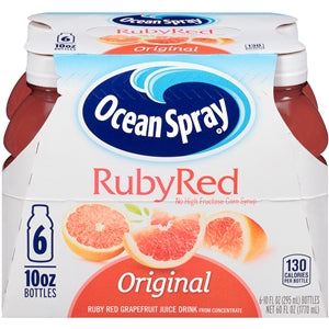 Ocean Spray Ruby Red Grapefruit Juice-10 MPN