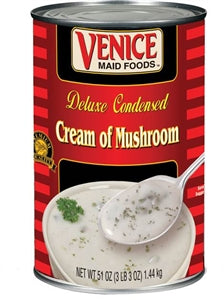 Venice Maid Venice Maid Soup Cream Of Mushroom-51 oz.-12/Case