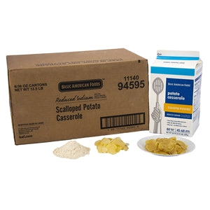 Baf Classic Casserole Reduced Sodium Scalloped Potato Casserole Kit-2.25 lb.-6/Case