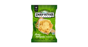 Deep River Snacks Zesty Jalapeno Kettle Potato Chips-1.375 oz.-48/Case