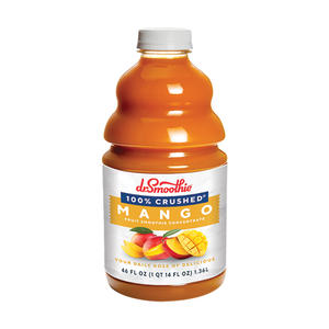 Dr. Smoothie 100% Crushed Mango 46 Oz. 6/ct.