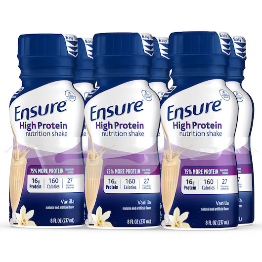 Ensure Drink High Protein Vanilla For Muscle Health-48 fl oz.s-4/Case