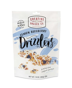 Creative Snacks Co. Drizzlers Lemon Blueberry-10.08 oz.-6/Case