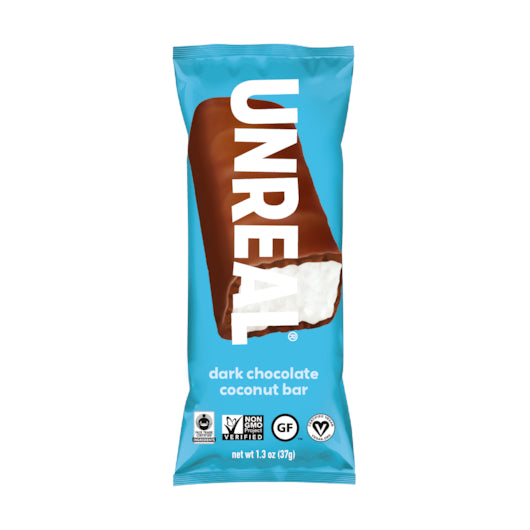 Unreal Brands Dark Chocolate Coconut Bar-0.08 lb.-12/Box-6/Case