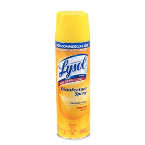 Lysol/Lizol Disinfectant Spray Original Scent 19Oz Can-19 oz.-12/Case