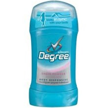 Degree Sheer Powder Invisible Solid Deodorant – 50 Ml, Reagiert Auf Körpertemperatur Und Bewegung, Für Langanhaltenden Schutz