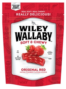 Wiley Wallaby Red Licorice-10 oz.-10/Case