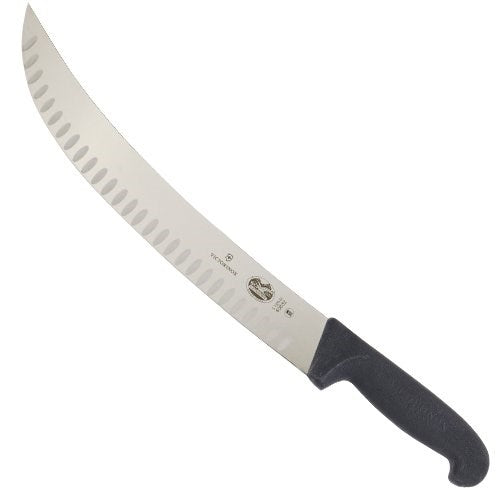 Curved Plastic Handle Cimeter Knife With Black Fibrox Handle - 10" 1/Each