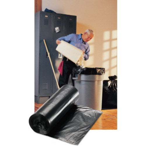 33-Gallon Black Trash/Garbage Bags - 33x39