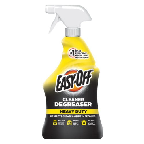 EASY-OFF Heavy Duty Cleaner Degreaser 32 Oz Spray Bottle 6/Case