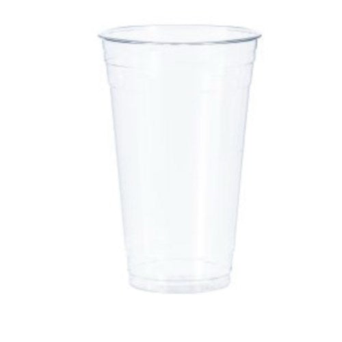 Fabri-Kal Kal-Clear Pet Cold Drink Cups, 16/18 oz, Clear, 50/Sleeve, 20 Sleeves/Carton