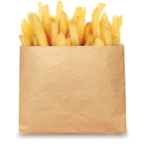 Paper Kraft Cup Holder French Fries potato chips cheese powder