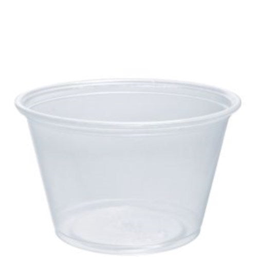 Souffle/Portion Cups, 1.5 oz, Polypropylene, Translucent, 2,500/Carton