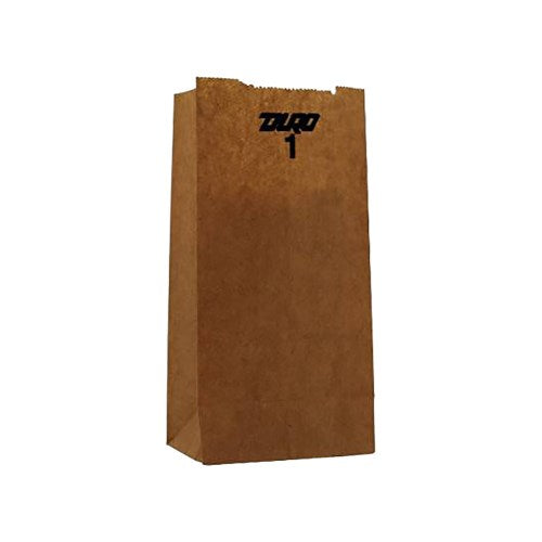 Kraft Grocery Bags 100 Percent Recycled - 1 Lb. 4000/Bale