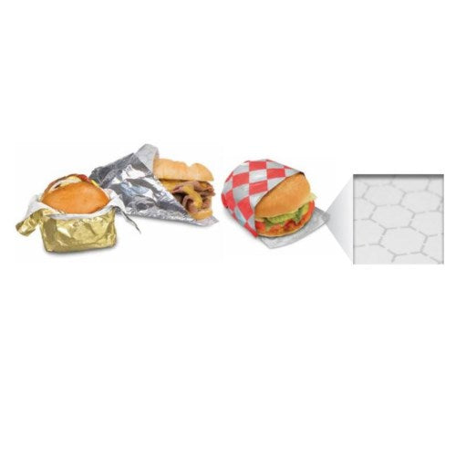 Foil Sheets Honeycomb 10.5 X 14''Yellow Cheesburger 2000/Case