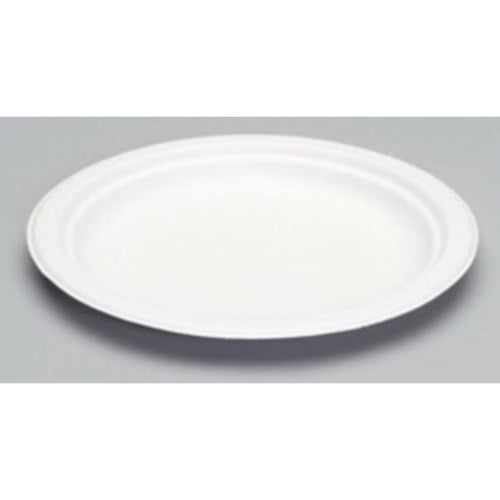 Harvest Fiber Plate Biodegradable Natural White - 8.75" 500/Case