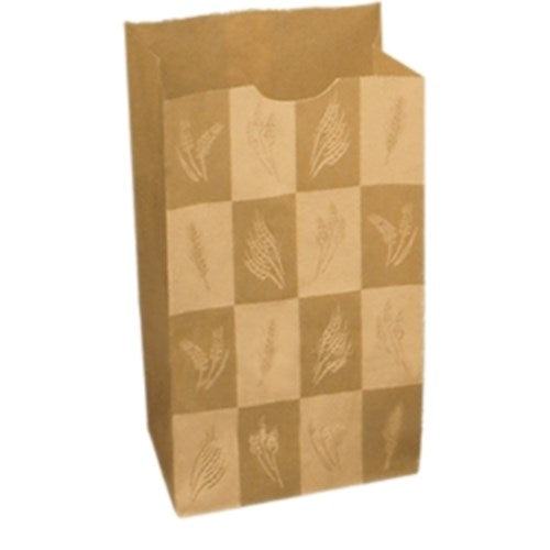 Ecocraft Dubl Wax Waxed Bakery Bag Artisan 6# Natural Kraft 500/Case