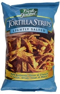 Fresh Gourmet Tortilla Strips Salad Topping Bag-1 lb.-10/Case